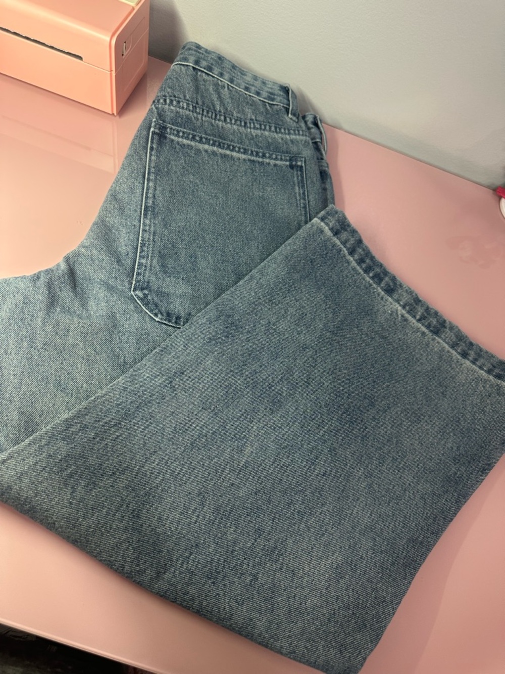NWOT YOUNG BAGGY BLUE JEANS SIZE XS - Picture 6 of 11